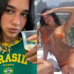 Dua Lipa divulga novo conjunto de fotos e celebra passagem pelo Rio: “Que energia!”