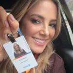 Ticiane Pinheiro vive momento inusitado ao estrear crachá na Globo