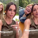 Poliana Rocha responde a pergunta sobre possível volta de Virginia Fonseca e Zé Felipe